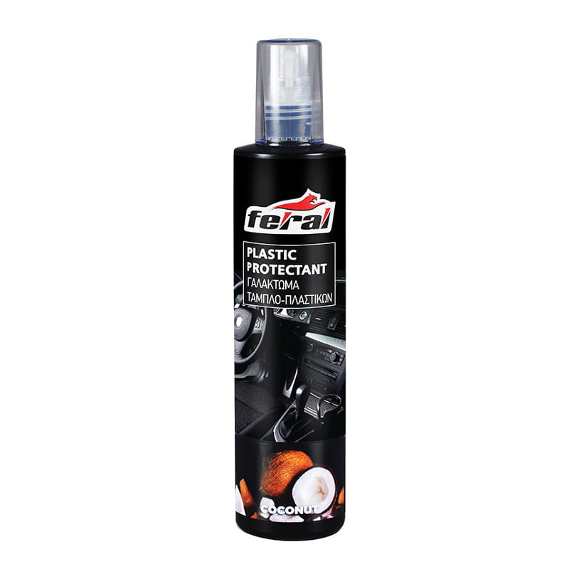 18467-8 Feral Γυαλιστικό γαλάκτωμα συντηρητικό πλαστικών Coconut 300ML - Plastic Protectant