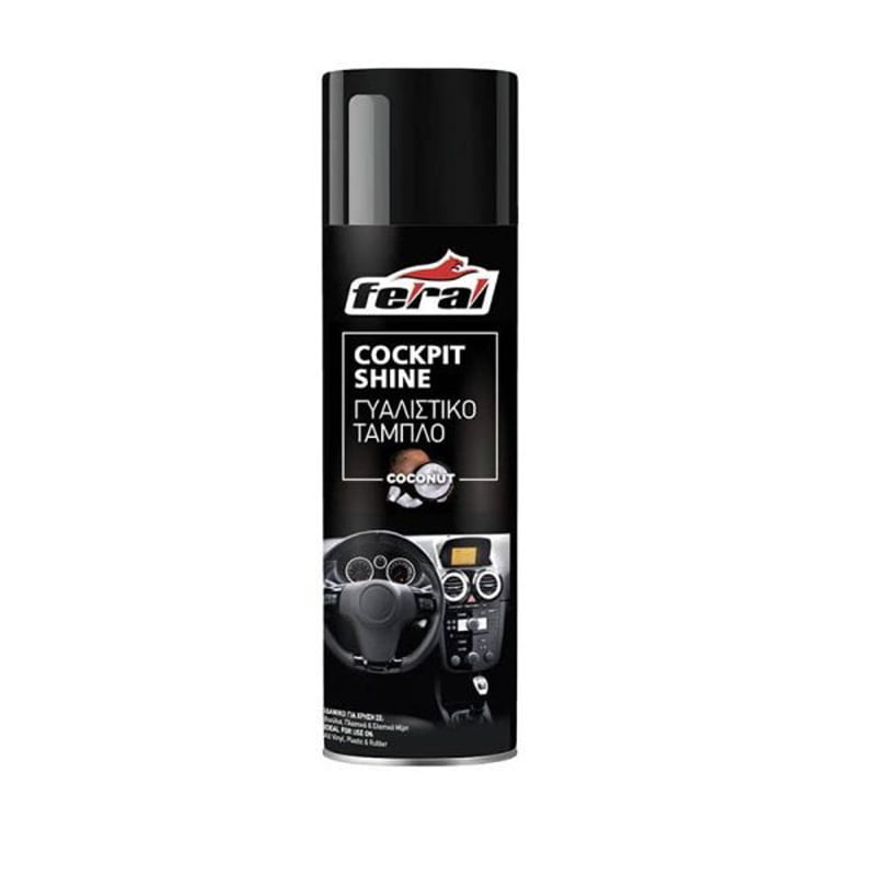 18550 Feral Γυαλιστικό Ταμπλό Coconut 500ml - Cockpit Shine