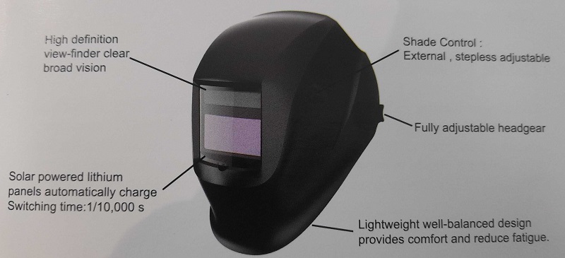 Μάσκα ηλεκτροσυγκόλλησης - Finder - 194751