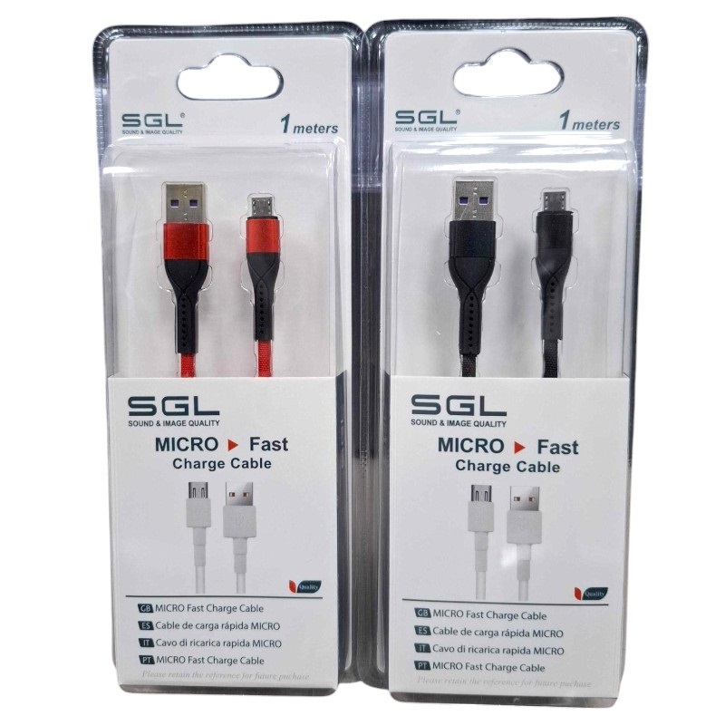 Καλώδιο φόρτισης & data - Micro USB - Fast Charge - V8 - 1m - 194853