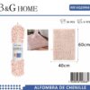 Πατάκι μπάνιου - M0839 - 40x60cm - Light Pink - 20868