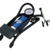 ALCA τρόμπα ποδιού 201200 με μανόμετρο, 100PSI, μπλε