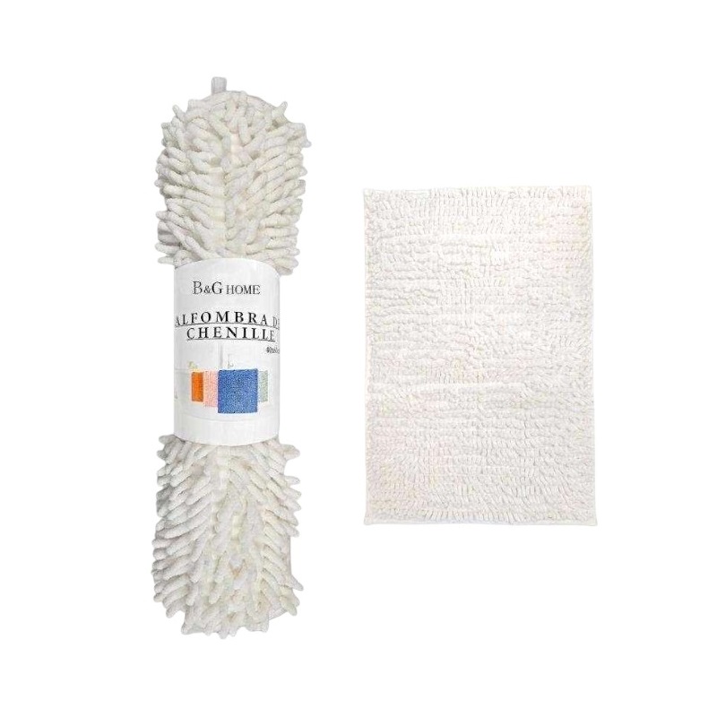 Πατάκι μπάνιου - M0829 - 50x80cm - White - 20880