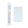 Αντιολισθητικό πατάκι μπάνιου - M0842 - 36x66cm - Light Blue - 21078