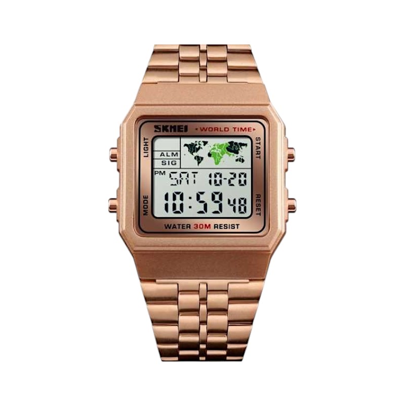 Ψηφιακό ρολόι χειρός – Skmei - 1338 - Rose Gold