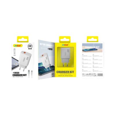 214452 Andowl Φορτιστής κινητού με καλώδιο Lightning 25W Q-CD70 -Mobile charger