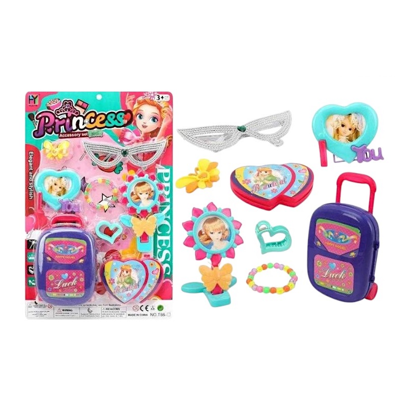 Παιδικό σετ ομορφιάς με βαλιτσάκι - T66-5 - 215169