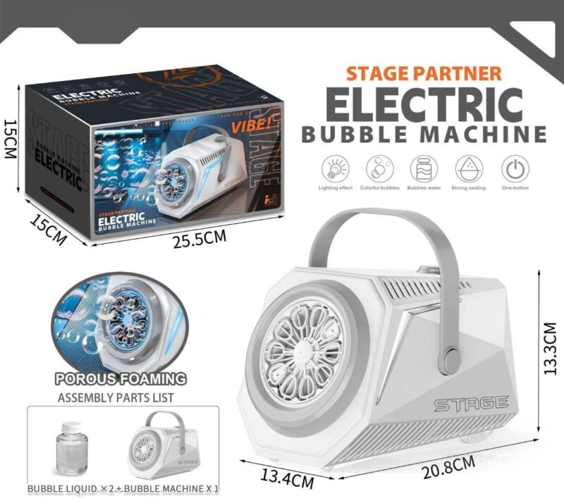 Ηλεκτρονική συσκευή για σαπουνόφουσκες - 90ml-AA - P142 - 215494