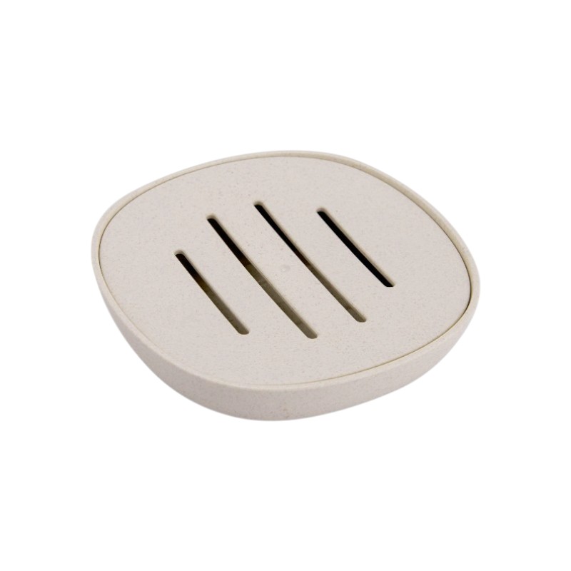 Σαπουνοθήκη μπάνιου πλαστική - Beige - 21556