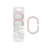 Κρίκοι κουρτίνας μπάνιου - Light Pink - 21659