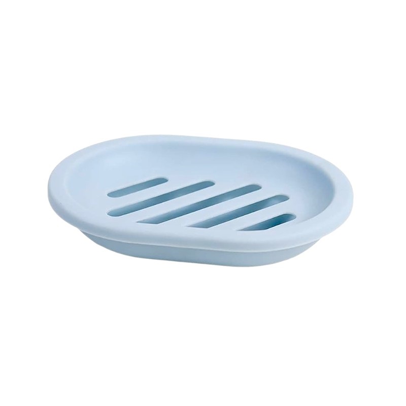 Σαπουνοθήκες μπάνιου πλαστικές σε σετ 9Χ - Light Blue - 21688