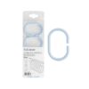 Κρίκοι κουρτίνας μπάνιου - Light Blue - 21695