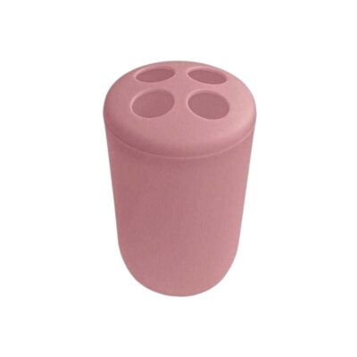 Θήκες οδοντόβουρτσας πλαστικές σε σετ 5Χ - Pink - 21758