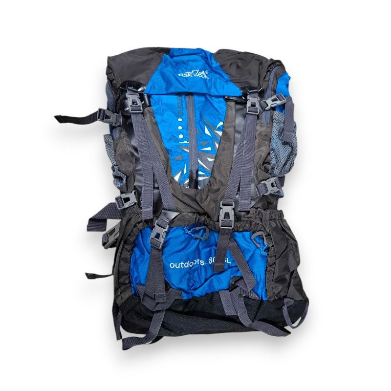 Σακίδιο πλάτης ορειβατικό - 3066 - 80L+5L - 221288 - Light Blue