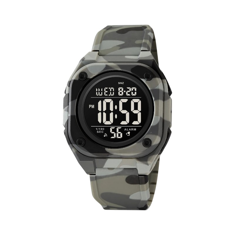Ψηφιακό ρολόι χειρός – Skmei - 2160 - Army Grey