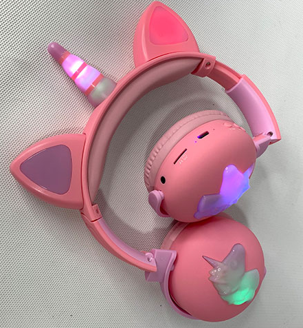Ασύρματα ακουστικά - Unicorn Headphones - ME17 - 258606 - Pink