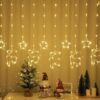 Χριστουγεννιάτικα φώτα LED - Κουρτίνα - 3m/10 - 272300 - Warm White