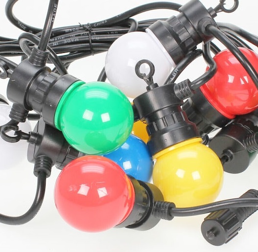 Γιρλάντα φωτισμού LED εξωτερικού χώρου - 5m - 10pcs - 272376 - RGB