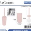 Βουρτσάκι τουαλέτας - Πιγκάλ - Light Pink - 21624