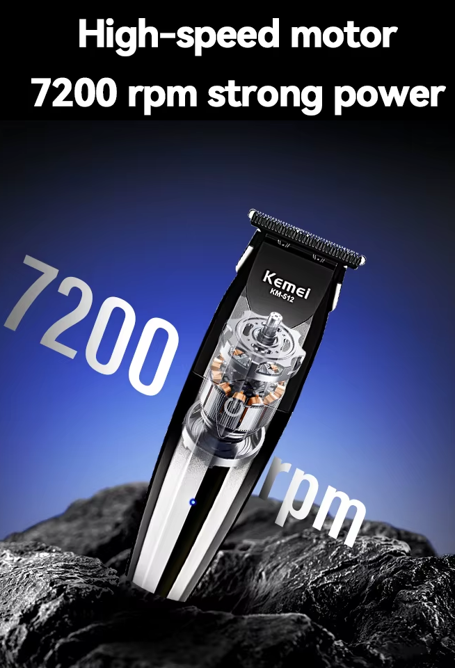 Κουρευτική μηχανή - KM-512 - Kemei - Gold