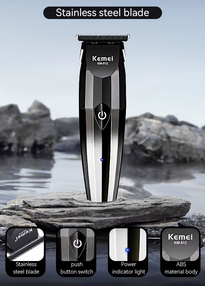 Κουρευτική μηχανή - KM-512 - Kemei - Gold