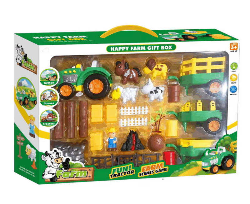 Σετ παιχνίδι Φάρμα με όχημα και αξεσουάρ - 500-753 - 305245