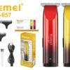 Κουρευτική μηχανή & trimmer - KM-657 - Kemei - Gold