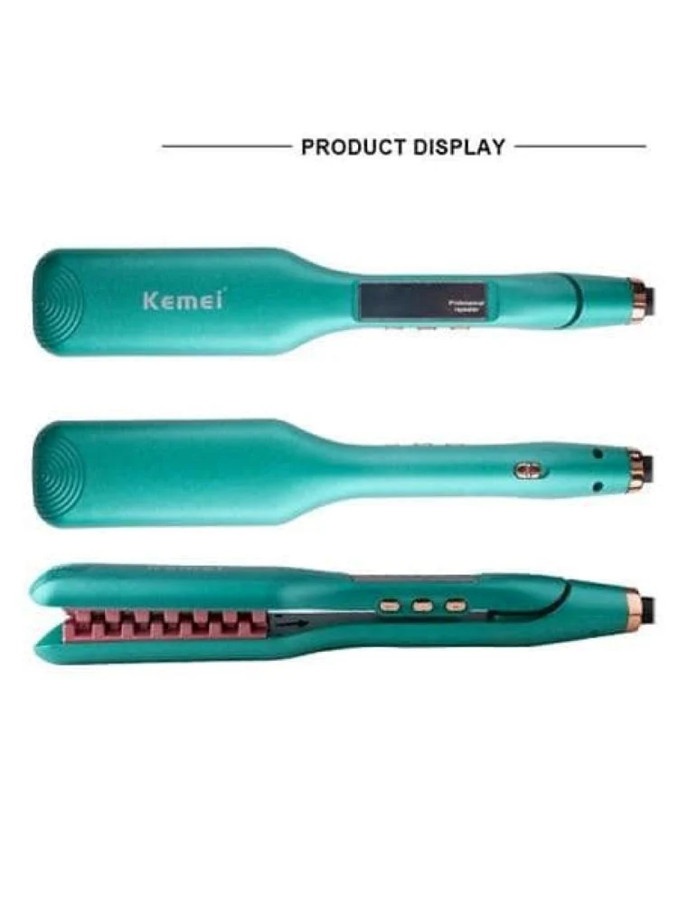 Πρέσα για κυματιστά μαλλιά και όγκο - KM-1228 - Kemei