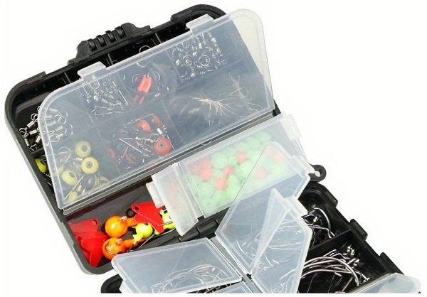 Σετ αξεσουάρ ψαρέματος σε θήκη - KC205 - 205pcs - 831804