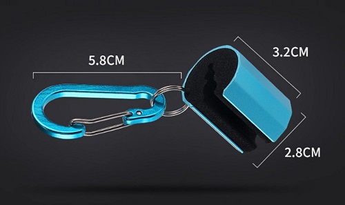 Κλιπ καλαμιού με μπρελόκ - 831831