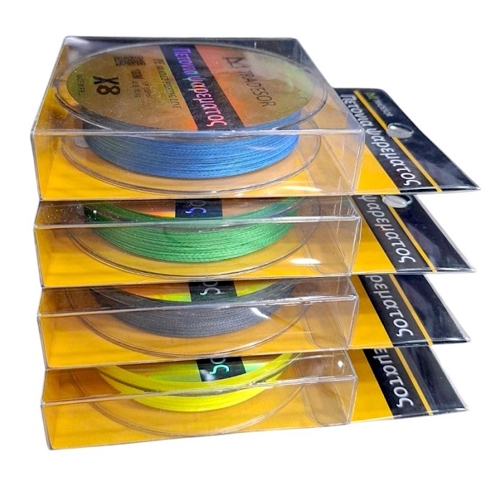 Πετονιά ψαρέματος - Νήμα χρωματιστό - 100m - 0.18mm - 32085