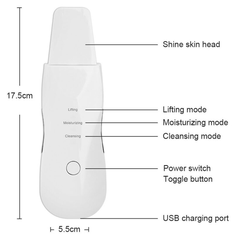 Συσκευή σύσφιξης/καθαρισμού/ενυδάτωσης προσώπου - Σπάτουλα - 341723