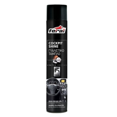 38000 Feral Γυαλιστικό Ταμπλό Coconut 750ml - Cockpit Shine