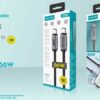Καλώδιο φόρτισης & data - USB Type-C σε Type-C - Fast Charge - X220 - 66W - 702205