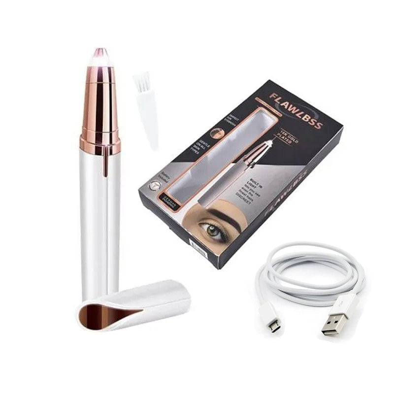 40303 Επαναφορτιζόμενη συσκευή αποτρίχωσης & περιποίησης φρυδιών Flawlbss