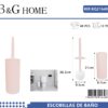 Βουρτσάκι τουαλέτας - Πιγκάλ - Light Pink - 21648