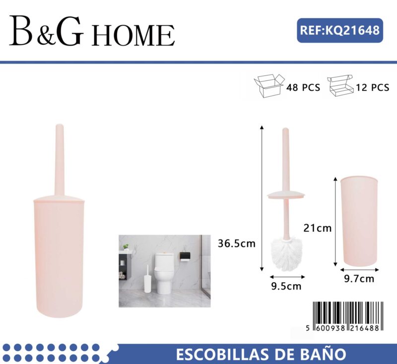 Βουρτσάκι τουαλέτας - Πιγκάλ - Light Pink - 21648