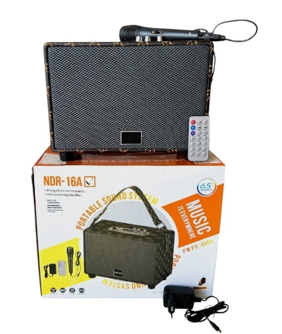 Ασύρματο ηχείο Bluetooth με μικρόφωνο Karaoke - NDR-16A - 417072