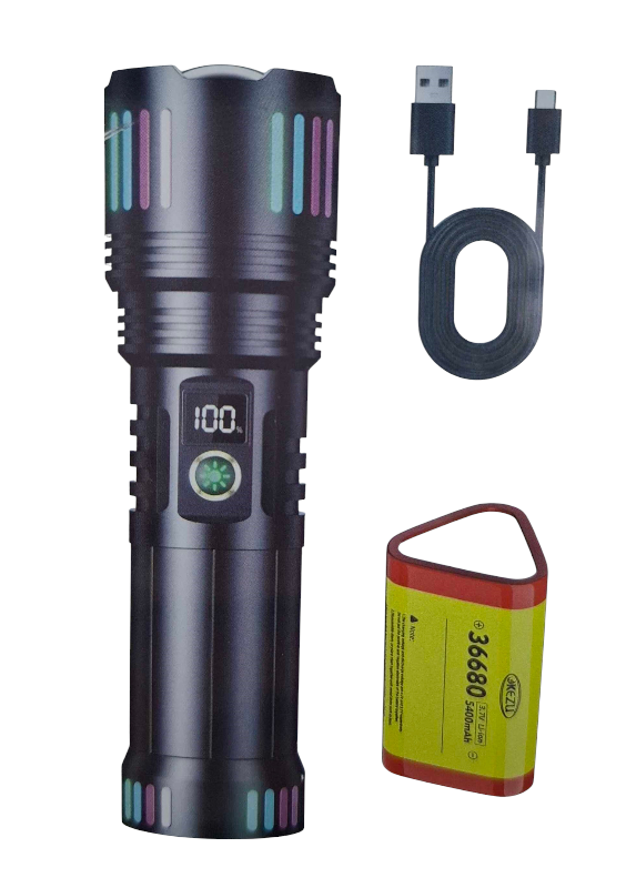 Επαναφορτιζόμενος φακός LED - W517TG - 418370