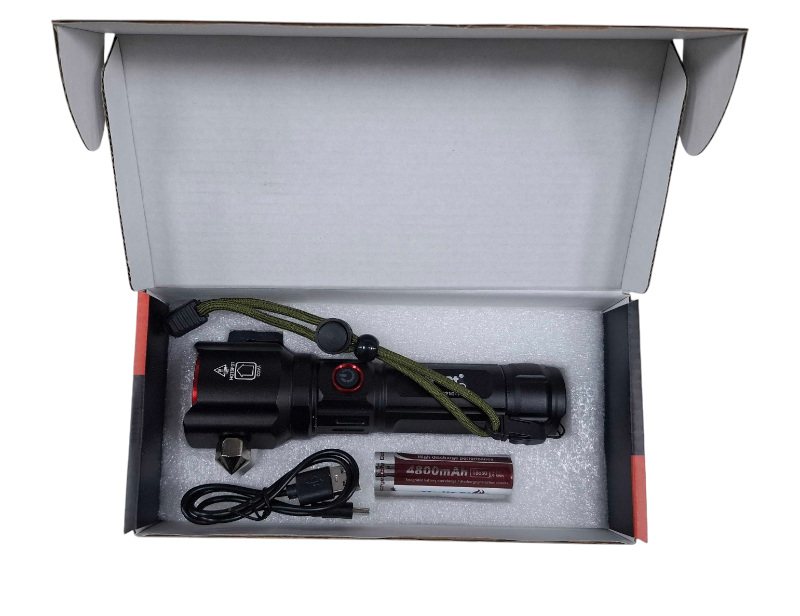 Επαναφορτιζόμενος φακός LED & εργαλείο έκτακτης ανάγκης - 2210TG - 418424