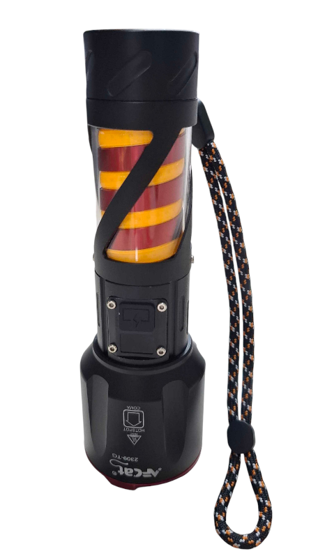 Επαναφορτιζόμενος φακός LED - Dual - 2309-TG - 418431