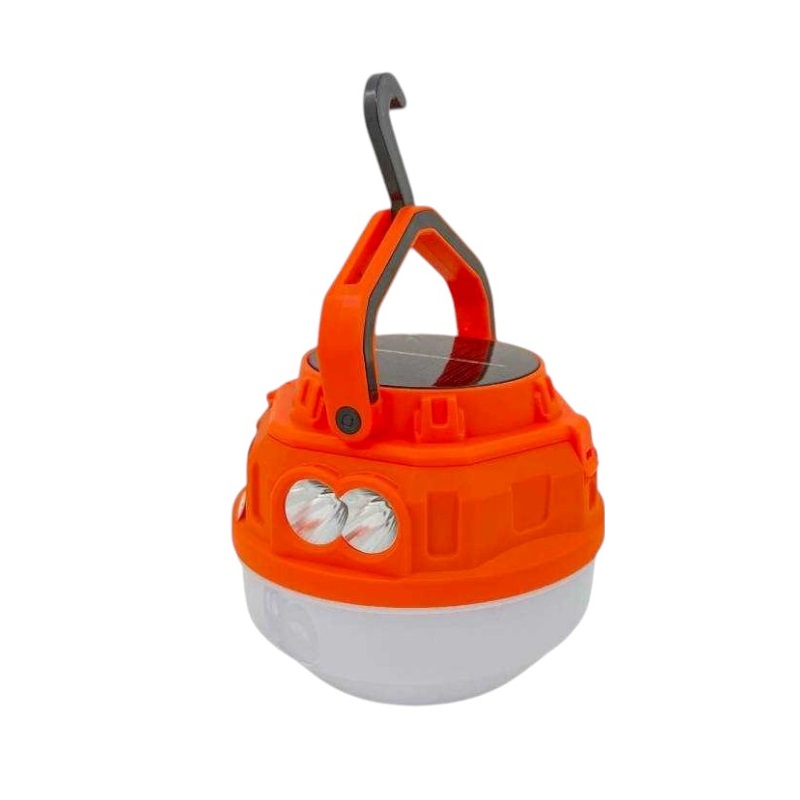 Επαναφορτιζόμενη λάμπα LED κρεμαστή με ηλιακό πάνελ - V100 - 419307