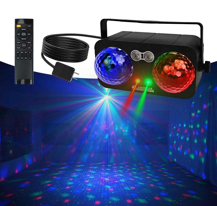 Επιτραπέζιο φωτορυθμικό με τηλεχειριστήριο - TC7012 - 419338