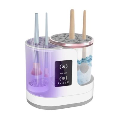 481166-1 Ηλεκτρική συσκευή καθαρισμού και στεγνώματος πινέλων μακιγιάζ - 481166