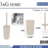 Βουρτσάκι τουαλέτας - Πιγκάλ - Beige - 21552