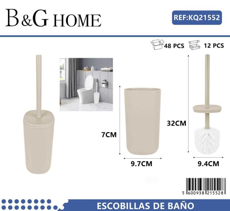 Βουρτσάκι τουαλέτας - Πιγκάλ - Beige - 21552