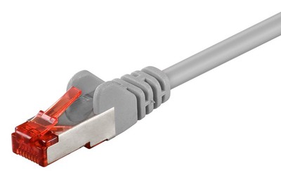 50885 GOOBAY καλώδιο δικτύου 50885, CAT 6 S/FTP, copper, 250MHz, 0.5m, γκρι