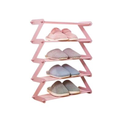 Ραφιέρα παπουτσιών 5 επιπέδων - YH8802-5 - 522466 - Pink