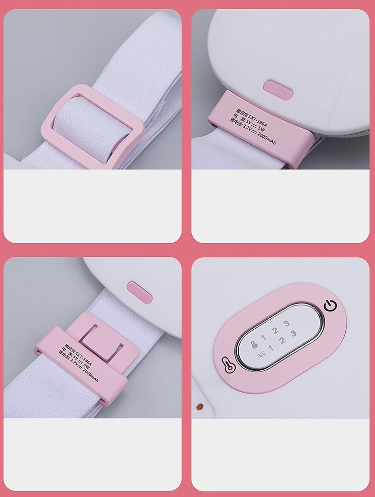 Θερμαινόμενη ζώνη μασάζ με δόνηση - A017 - 540053