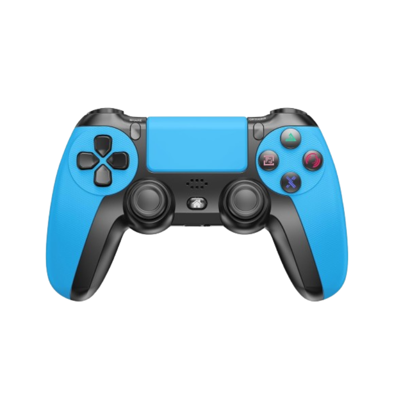 Ασύρματο χειριστήριο Gaming για PS4 και PC - CM-048 - 542327 - Black/Light Blue